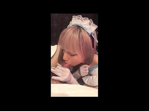 ❤️ Японский идол [mayuka], костюм французской горничной, часть 1, минет и дрочка с лосьоном ❤️❌ Порно видео у нас ️❤